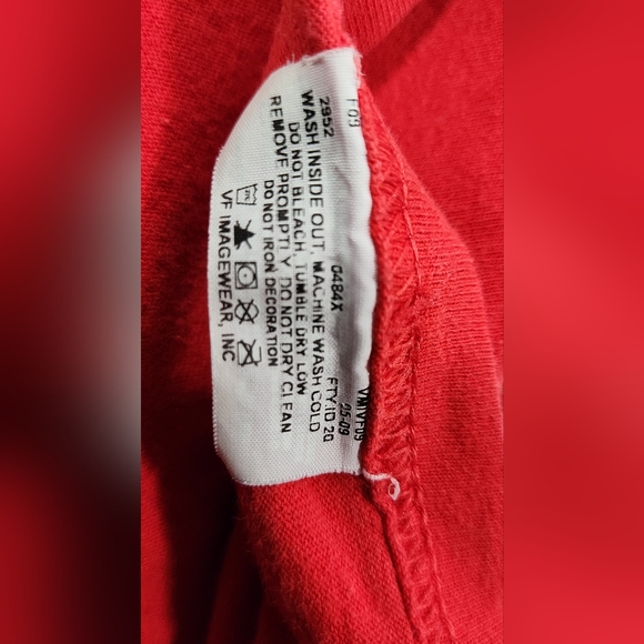 MAJESTIC WASHINGTON NATIONALS STEPHEN STRASBURG #37 ADULT XL RED - Picture 12 of 13